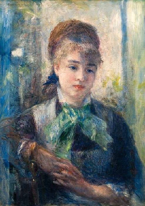 Portrait de Nini Lopez par Pierre Auguste Renoir