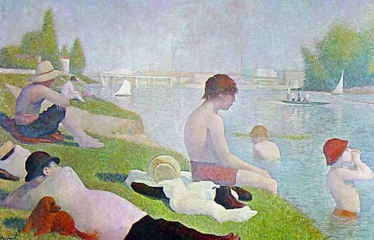 St-Denis, les 18 chemin&eacute;es  par Paul Signac