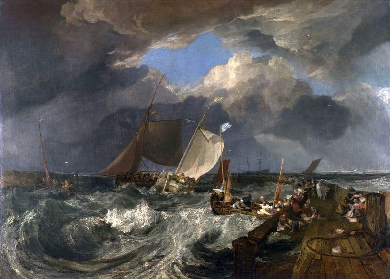The confluence of the Thames and the Medway - William Turner 