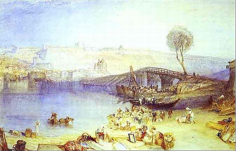 St-Germain-en-Laye et son ch&acirc;teau  par William Turner