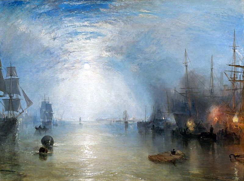 Keelmen Heaving in Coals by Moonlight - William Turner