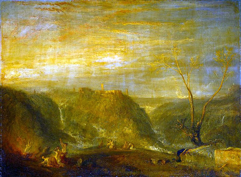 The rape of Proserpine by William Turner
