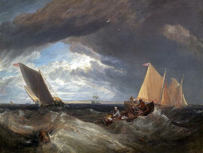 The confluence of the Thames and the Medway - William Turner 