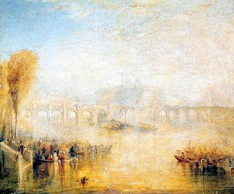 Turner, vue du Pont Neuf &agrave; Paris