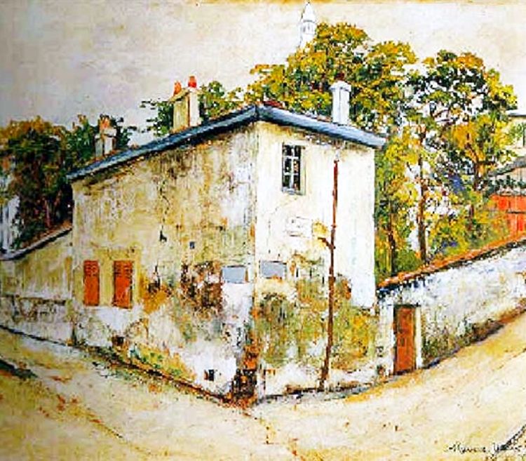 Maison de Berlioz  par Utrillo