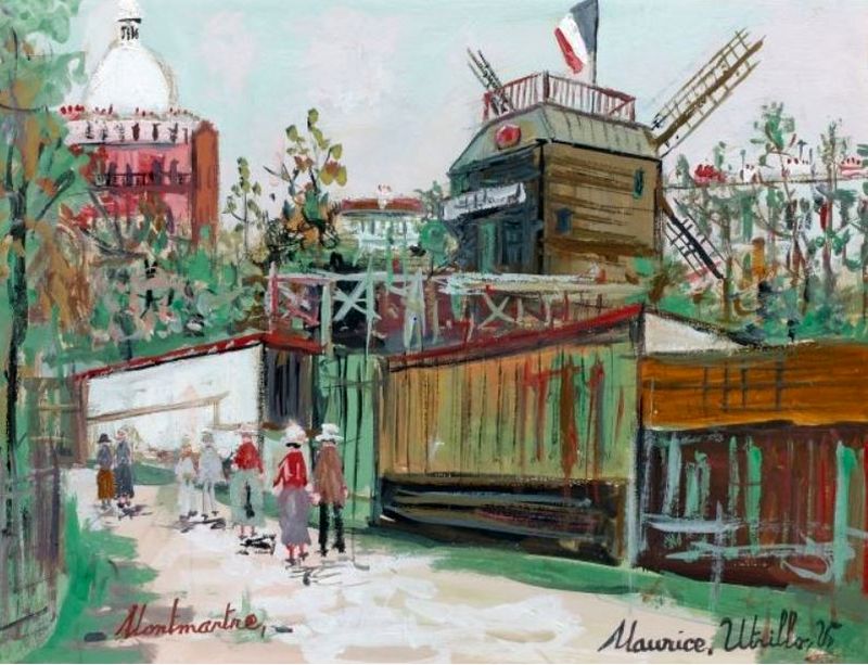 Moulin de la Galette par Utrillo