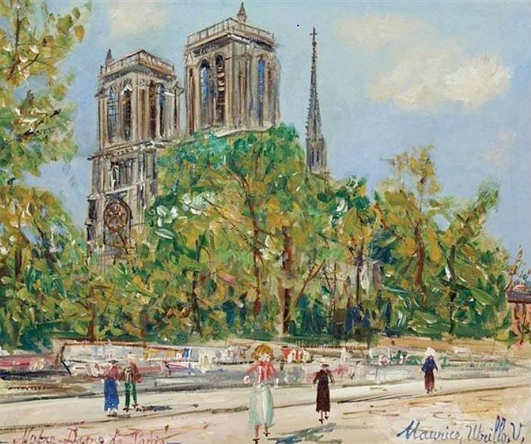 Notyre-Dame par Utrillo