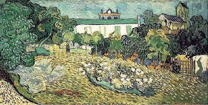 Auvers le jardin de Daubigny - Auvers, Daubigny's garden par Vincent 