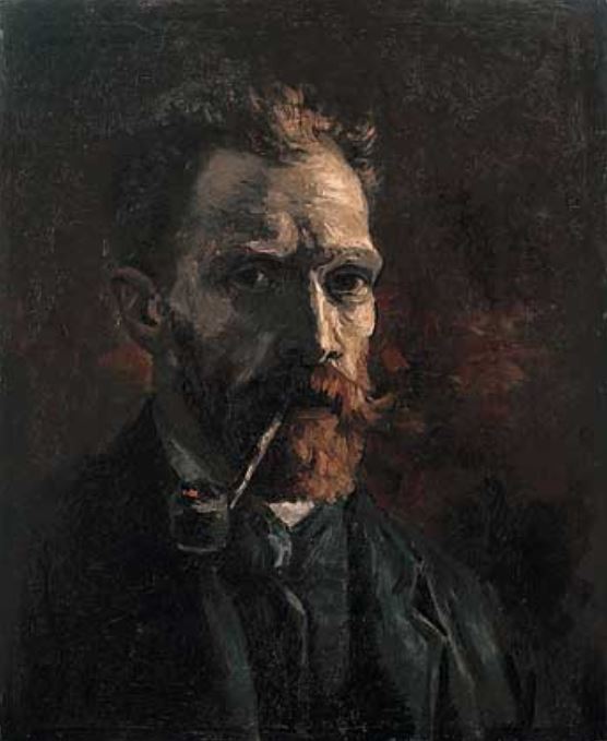 Autoportrait par  Vincent van Gigh 