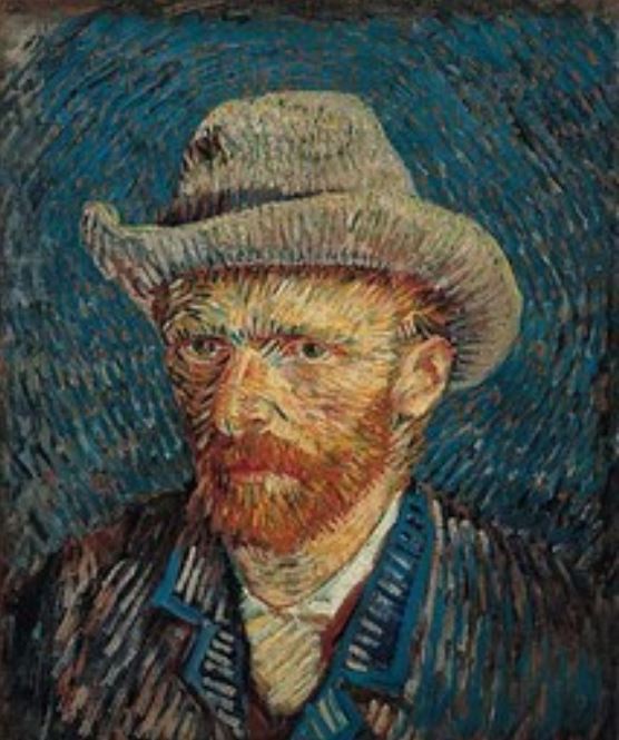 Autoportrait par  Vincent van Gogh 
