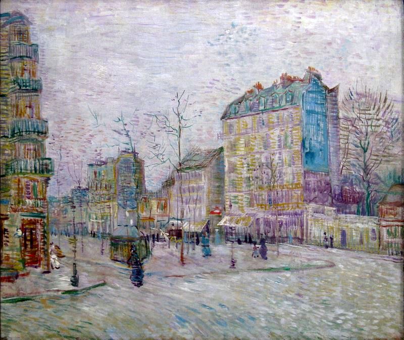 Boulevard de Clichy par Vincent van Gogh