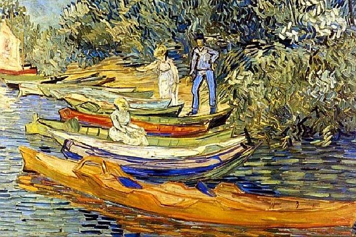 Croissy, la Grenouill&egrave;re par Vincent van Gogh