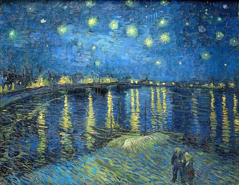 la nuit &eacute;toil&eacute;e &agrave; Arles par Vincent van Gogh