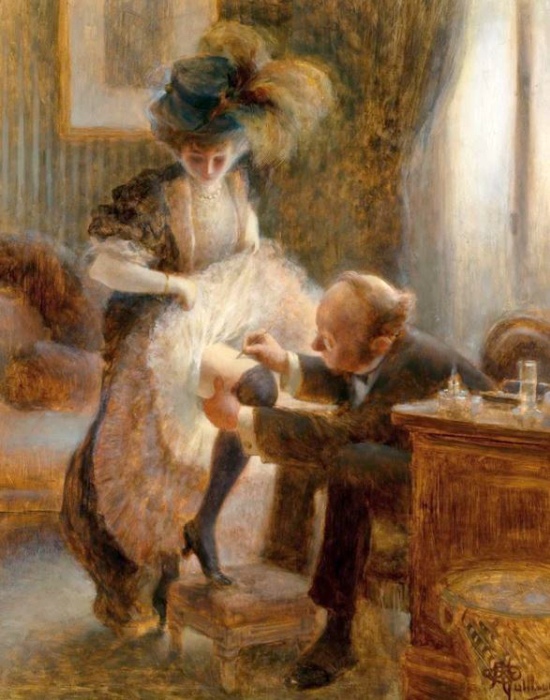Le docteur par Albert Guillaumes