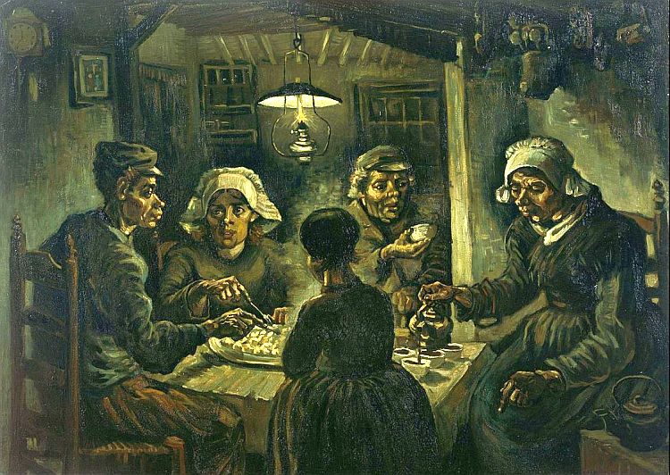 Mangeurs de pomme de terre Vincent van Gogh